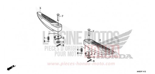 MARCHEPIED SELLE TANDEM NSS125ADK de 2019